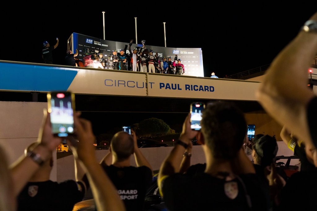 Holmgaard Motorsport kom øverst på podiet på Paul Ricard
(Foto: Cardoso Hugo Photography)